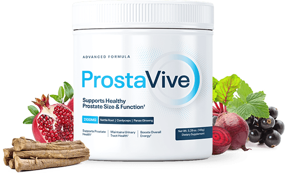 ProstaVive premium prostate support supplement for enhanced urinary health and male vitality